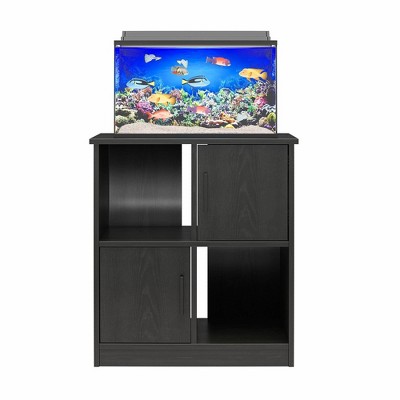 Black Oak 10/20 Gallon Aquarium Terrarium Stand with Storage