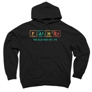 Adult Design By Humans Dad Handsome, Charming, See Also ATM By  Pullover Hoodie - 1 of 2