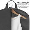 WallyBags 60" Premium Tri-Fold Travel Garment Bag with exterior pocket - 4 of 4