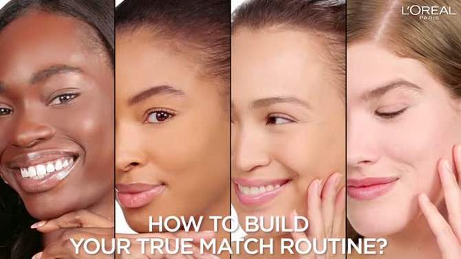 L'Oreal Paris True Match Makeup Super Blendable Oil-Free Pressed Powder - 0.33oz, 2 of 10, play video