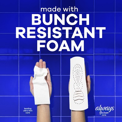 Always Infinity Overnight Long Menstrual Pads - 48ct