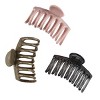 scunci Jaw Clips - 3pk - image 2 of 4