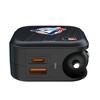 MLB Cooperstown East Teams Text Backdrop 18-Watt 2 in 1 USB A/C Charger - 2 of 3