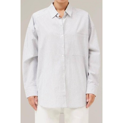 Women's Oversize Button Down Shirt - GRADE & GATHER