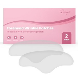 Reusable Forehead Wrinkle Patches, Hypoallergenic Wrinkle Pads for Men & Women, Risque, 2 Patches - 1 of 4