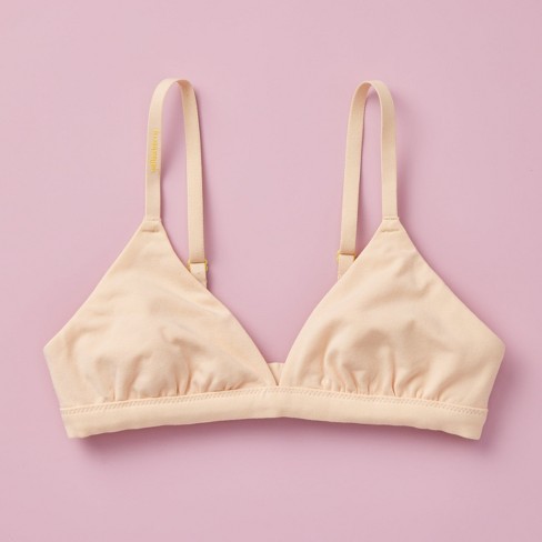 Yellowberry Girls' Best Triangle Soft Cotton Starter Bra, Adjustable ...
