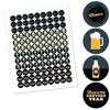 Big Dot of Happiness Cheers and Beers Happy Birthday - Birthday Party Round Candy Sticker Favors - Labels Fits Chocolate Candy (1 sheet of 108) - 2 of 4