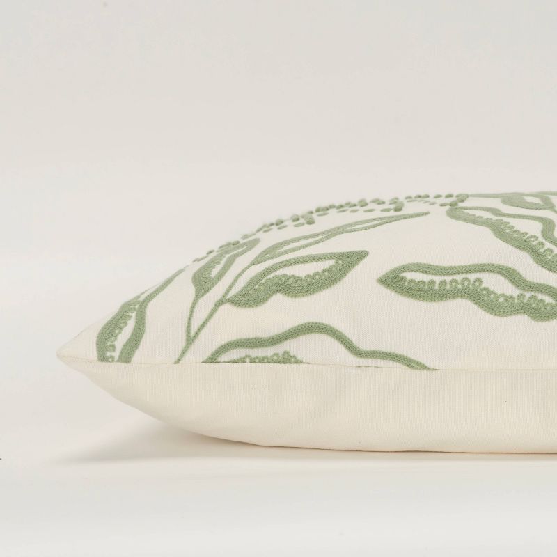 Botanical Throw Pillow Cover - Rizzy Home, 5 of 8