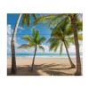 Trademark Fine Art Stefan Hefele Palmy Beach II Wood Slat Art - 3 of 4