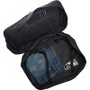 Luggage Lightweight Foldable Travel Packing Duffels (Black Red21-inch) - 2 of 4