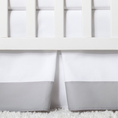 cloud island crib skirt