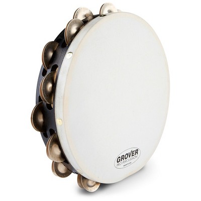 Grover Pro Projection-Plus Double-Row German Silver Tambourine Level 2 10 in. 194744853333