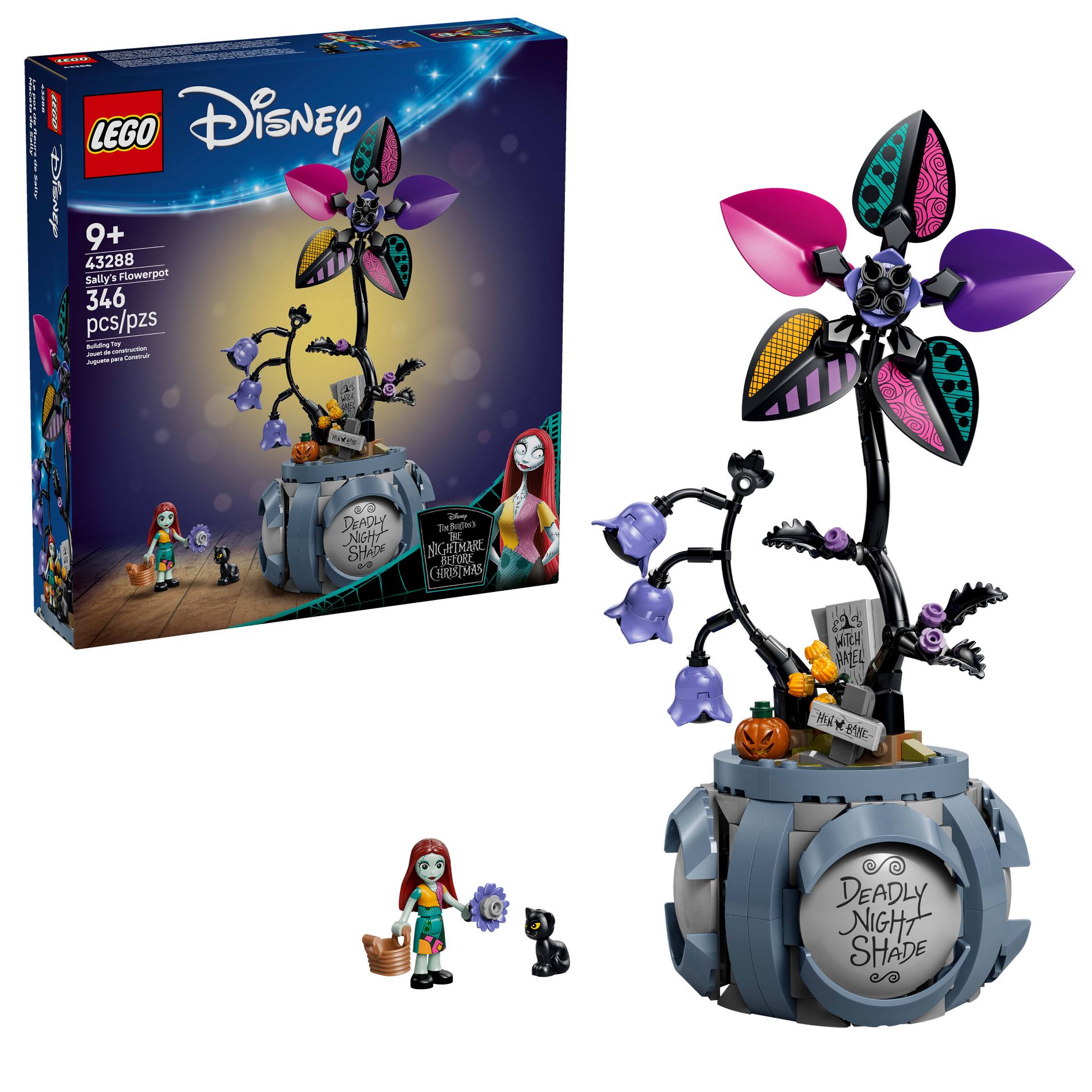 LEGO Disney Sally's Flowerpot Building Toy 43288