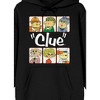 Clue Cartoon Characters Adult Black Long Sleeve Hooded Sweatshirt - 2 of 4