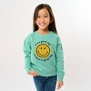The Juniper Shop SmileyWorld It's A Good Day To Have A Good Day Circle Youth Sweatshirt - 2 of 4