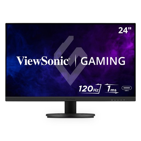 Viewsonic Vx2416a 24 Inch 1080p 1ms 120hz Ips Gaming Monitor With Eye Care Usb C Hdmi 1.4 And Displayport Inputs Target