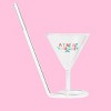 A Tini Bit Naughty 4 Oz Martini Glass Novelty Sipper Cup - 2 of 4