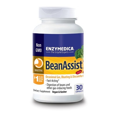 Enzymedica Digestive Health Treatments Beanassist Capsule 30ct