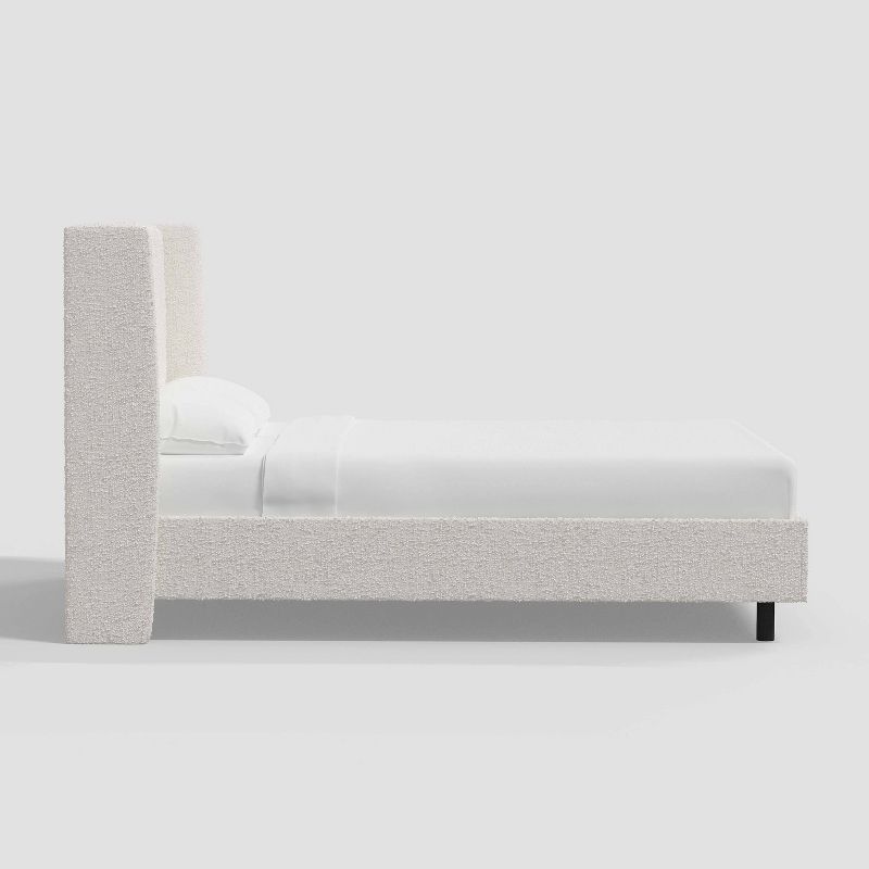 Antwerp Wingback Platform Bed in Boucle - Threshold™, 4 of 6