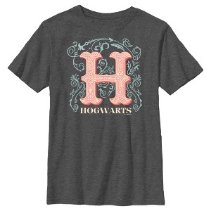 Boy's Harry Potter Decorative Hogwarts Symbol T-Shirt - 1 of 4