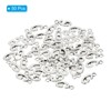 Unique Bargains Metal Bulk Elegant DIY Crafts Jewelry Making Initial Pendant 50 Pcs - 3 of 4