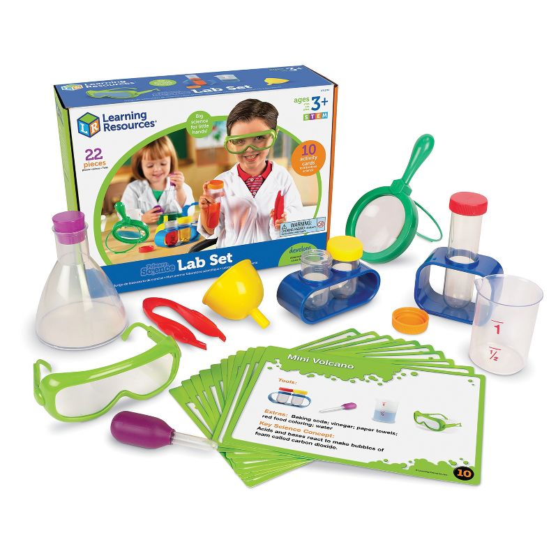 Learning Resources Primary Science Lab Activity Set, 22 Pieces, Ages 3+, 1 of 7