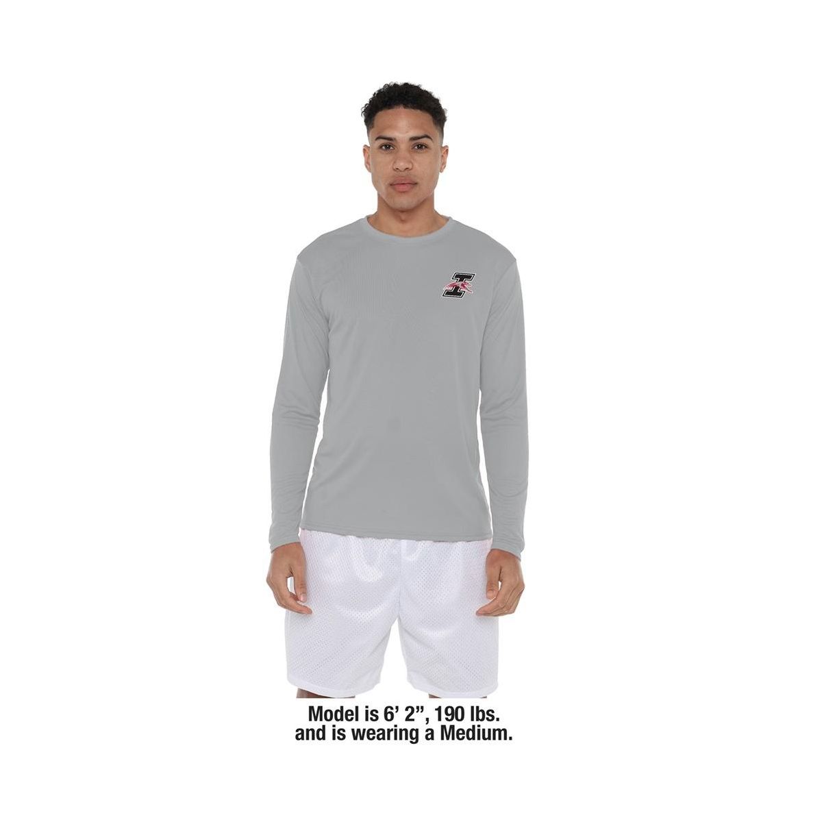 Men's University of Indianapolis Adult Sport Long Sleeve Left Chest Logo - thumbnail 3