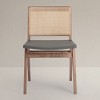 KLAREL Elye Cane Backed Side Chair, Set Of (2) - 2 of 4