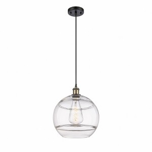 Rochester - 1 Light Cord Hung Mini Pendant In Industrial Style-13.38 Inches Tall and 12 Inches Wide - 1 of 1