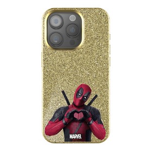 Keyscaper Marvel Badge Bling Cell Phone Case for iPhone 16 Pro Max - 1 of 4