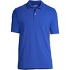 Lands' End Men's Short Sleeve Basic Mesh Polo Shirt - 2 of 3