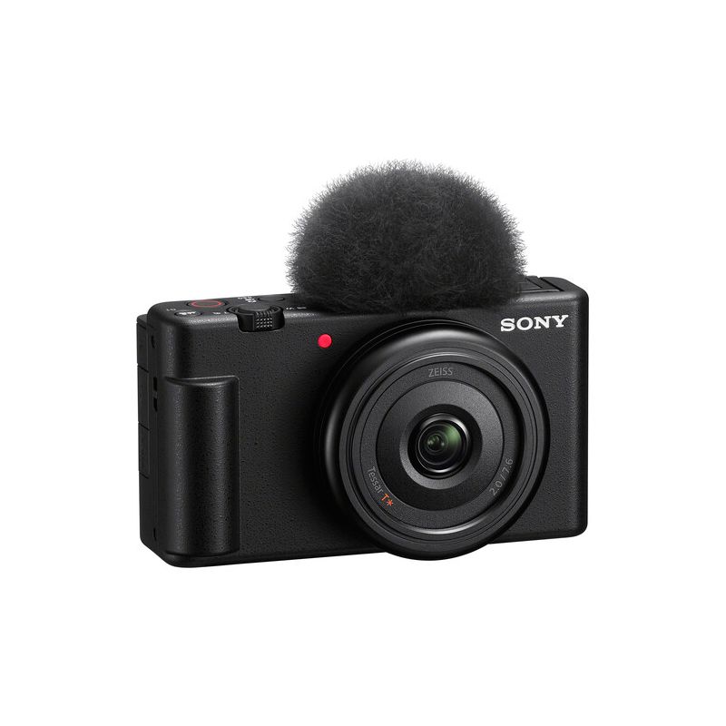 Sony ZV-1F Vlogging Camera (Black) (ZV1F/B) + Case + 64GB Card + Tripod + More, 4 of 5