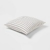 Oversized Cotton Striped Square Throw Pillow - Threshold™ - 3 of 4