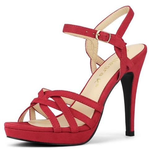 Red Heels, Red Stiletto, Platform & High Heeled Shoes