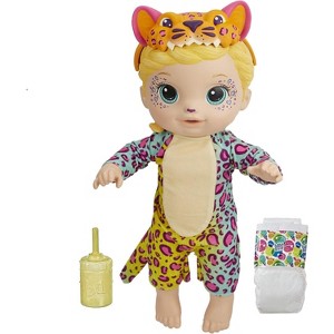 Baby Alive Leopard Costume Doll – Drinks, Wets & Pretend Plays with Bottle and Diaper - 1 of 4