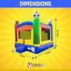 Pogo Bounce House Crossover Kids Inflatable Bounce House with Blower - image 2 of 4