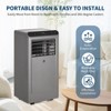 8000 BTUs Portable Air Conditioner for Room Up to 350 Sq.Ft, 3-In-1 Quiet Cooling AC Unit with Remote Control, Smart Sleep Mode - 4 of 4