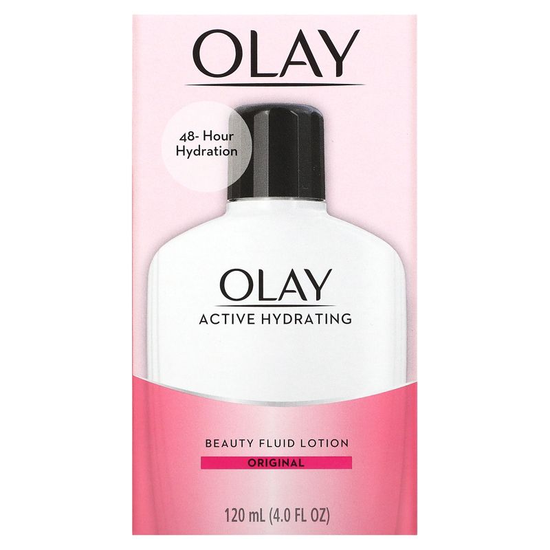 Olay Active Hydrating, Beauty Fluid Lotion, Original, 4 fl oz (120 ml), 2 of 4