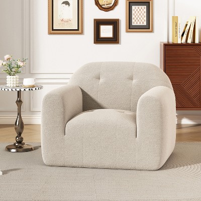 Christopher Knight Home Zuridia Modern Cozy Tufted Upholstered Club Chair