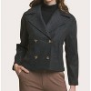 Women's Double Breasted Wool Jacket - LOVE TREE - 2 of 4