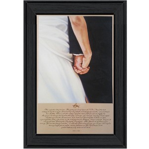 "I DO" by Artisan Bonnie Mohr , Ready to Hang Framed Print, Black Frame - 1 of 1