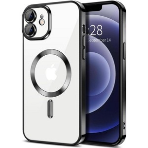 Entronix [Magnetic] Case Compatible with iPhone 11 - [Clear Back] Luxury Glossy Cover - 1 of 4