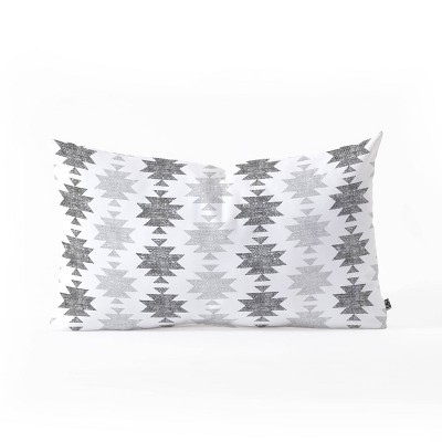 Little Arrow Design Co Aztec Oblong Throw Pillow -Deny Designs