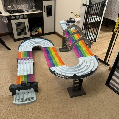 Rainbow Road Compatible Raceway Extension Compatible With Hot Wheels and  Matchbox Cars and Track 