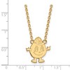 Black Bow Jewelry 14k Yellow Gold Plated Sterling Silver Syracuse Oranges NCAA Necklace 18 Inch - 2 of 4