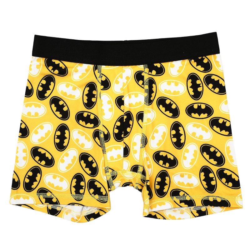 DC Comics Batman Boxers Bat Logo 5pk Boys Underwear Boxer Shorts, 3 of 5