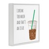 Stupell Industries Drink Too Much Funny Coffee Phrase, 12" x 12" - 3 of 4