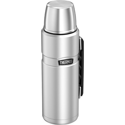 Thermos 2 Quart Thermal Beverage Dispenser, Silver