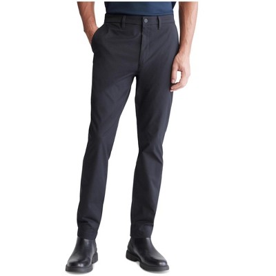 Calvin Klein Mens Athletic Slim Fit Stretch Casual Chino Pants
