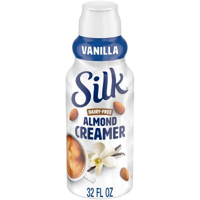 Silk Vanilla Almond Creamer - 1qt Bottle